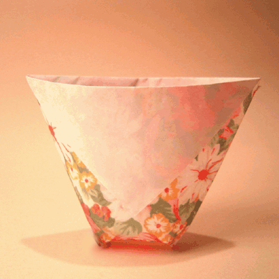 How to Make an Origami Cup - Origami Way