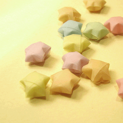 Origami Lucky Star Instructions