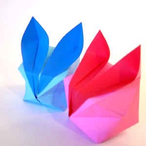Origami Puffy Bunny Instructions